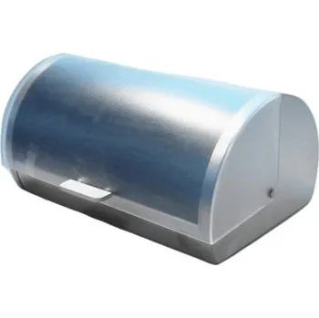 chlebník PROHOME - Chlebník nerez a plast 40x17x25