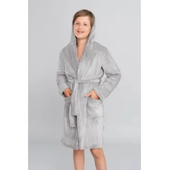 Chlapecký župan Italian Fashion Mimas Šedá 10 let