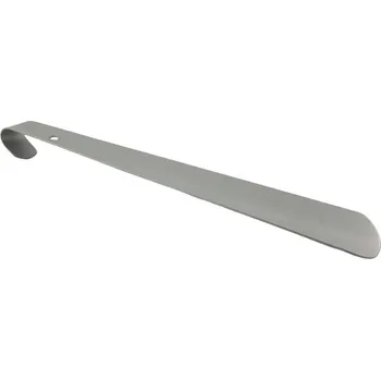 Botník Kovový obuvák na boty - 25 cm, stříbrná
