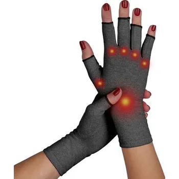 ZdravyNákup Kompresní rukavice při bolestech kloubů šedá