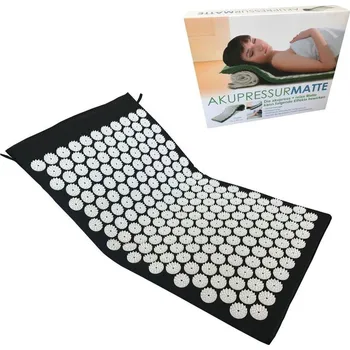 Masáž Akupresurní masážní podložka - černá 74 x 44 x 3 cm