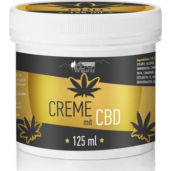 Pleťový krém CBD krém - 10% roztok, 125 ml