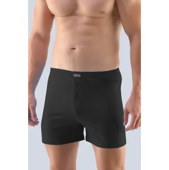 Trenýrky Trenýrky Gina 75162P - Bavlna Černá M/L