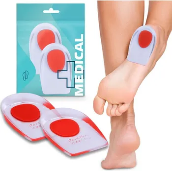 Vložka do bot FOOT PRO - Podpatky na ostrohy a odpružení paty - M (36-39)