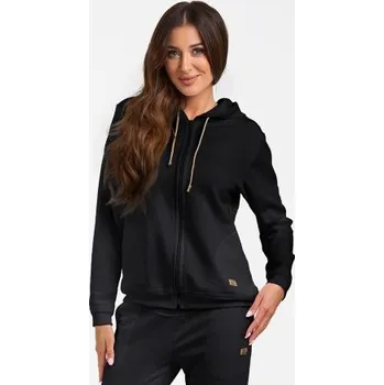 Dámská mikina Dámská mikina Italian Fashion Roma - s kapucí Černá XL