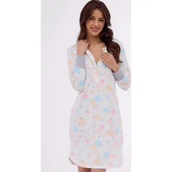 Dámská noční košile Noční košile Cornette Star 3 - bavlna Světle růžová S