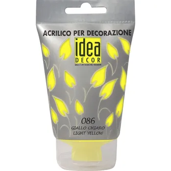 Vodová barva Maimeri Idea Decor Akrylová barva Light Yellow 110 ml 1 ks