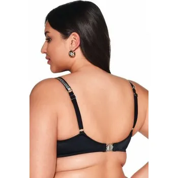 Dámské plavky Vyztužený horní díl plavek Ava Lingerie SK-224 Černá 80J