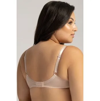 Podprsenka Polovyztužená podprsenka Ava Lingerie 2154 Shimmer Tmavě béžová 65H