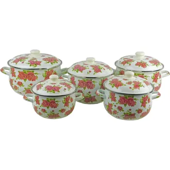 Hrnec PROHOME - Hrnec sada 5ks smalt