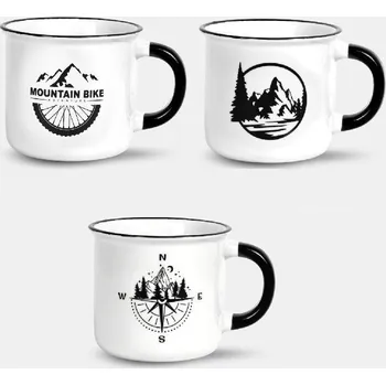 VERONI - Hrnek 350ml Mountains různé motivy