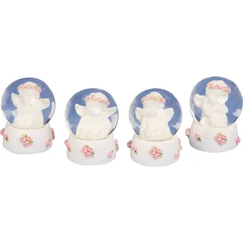 Vánoční dekorace PROHOME - Anděl sněžítko 6cm různé druhy