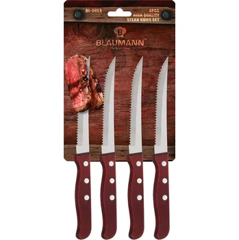 Kuchyňský nůž BLAUMANN - Nože steak sada 4ks BLAUM