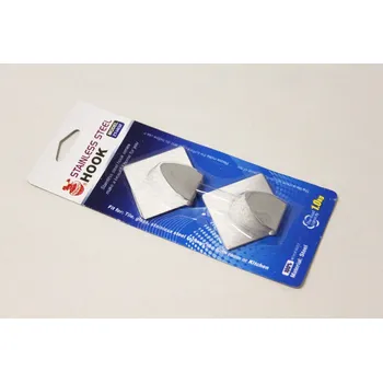 Věšák PROHOME - Háček nerez sada 2ks