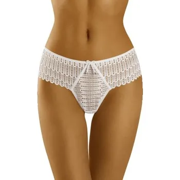 Dámské spodní prádlo Brazilky Wolbar Curanta Bílá XL