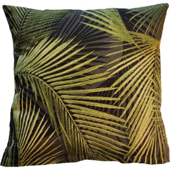 Povlak na dekorativní polštářek Povlak na polštářek 40 x 40 cm zelený list