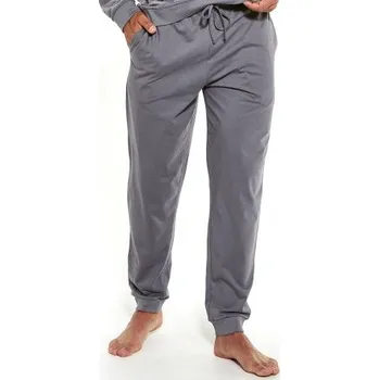 Pánské pyžamo Cornette 117/160 Loose 9 Tmavě šedá XL