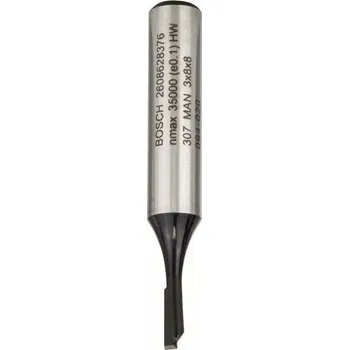 Příslušenství k frézce BOSCH Drážkovací frézy 8 mm, D1 3 mm, L 8 mm, G 51 mm