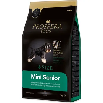 Krmivo pro psa Krmivo Prospera Plus Mini Senior kuře s rýží 8kg