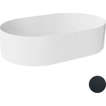 Umyvadlo Besco Deskové umyvadlo z litého mramoru Lova Glam G UM D 53x34 cm