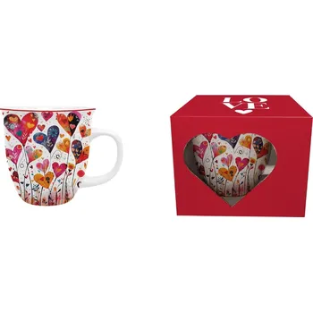 DUO - Hrnek 650ml COLORFUL HEARTS 1