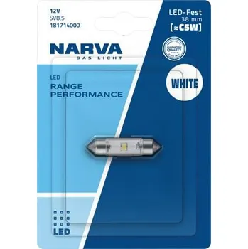 Autožárovka Žárovka, osvětlení poznávací značky NARVA 181714000
