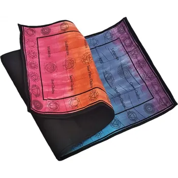 Karimatka Jóga karimatka 7 čaker duhová, 174 x 60 cm