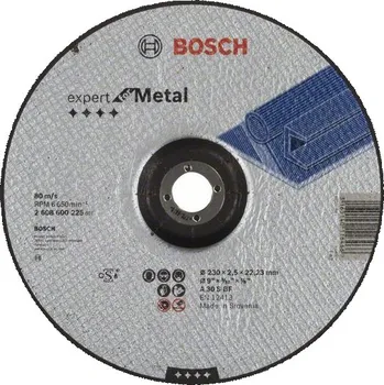 Řezný kotouč BOSCH Rezací kotouc s prolisem Expert for Metal A 30 S BF, 230 mm, 2,5 mm