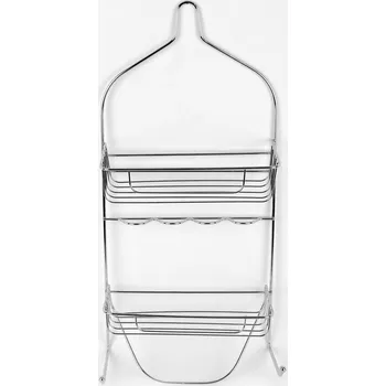 Drátěná police PROHOME - Polička do sprchy 3-dílná s 2