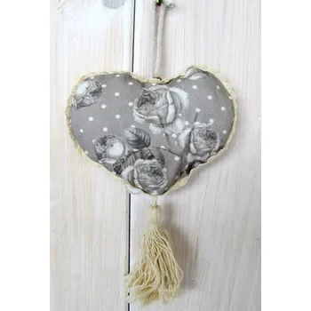 Dekorace srdce závěsné