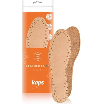 Vložka do bot Pánské kožené vložky do bot s korkem, Leather Cork