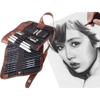 Výtvarná sada Sada tužek na skicování a kreslení, 29 ks