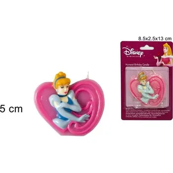 Svíčka PROHOME - Svíčka číslice 9 Princess