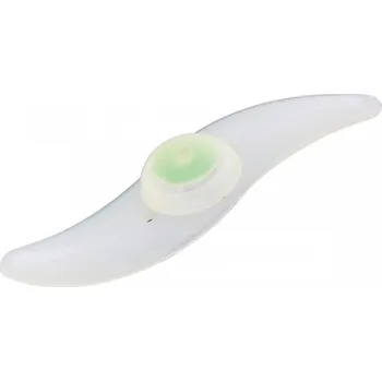 Sport LED světlo do výpletu kola zelené