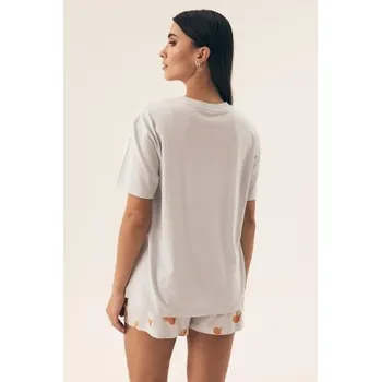 Dámské pyžamo Dámské pyžamo Henderson Naranja - bavlna Světle modrá L