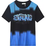 CHLAPECKÉ TRIČKO modré Kugo HC9348 (Chlapecké tričko s krátkým rukávem)