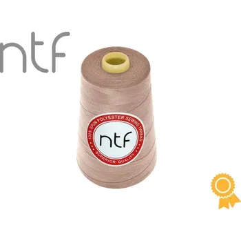 Béžová tmavá Premium, overlock niť, NTF 5000y (E) (Overlockové nitě)