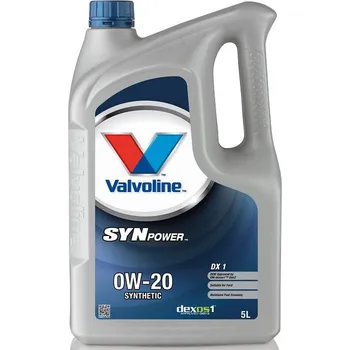Motorový olej Motorový olej Valvoline SynPower DX1 0W-20, 5L
