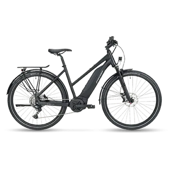 Elektrokolo Dámské krosové elektrokolo STEVENS E-6X Tour LT Stealth Black Velikost rámu: 50cm