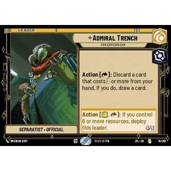 Sběratelská karetní hra Admiral Trench, Chk-chk-chk-chk 014/202 - Jump to Lightspeed Typ karty: Standard