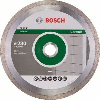 Řezný kotouč BOSCH Diamantový rezací kotouc Best for Ceramic 230 x 25,40 x 2,4 x 10 mm