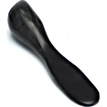 Masážní příslušenství Přírodní roh masážní kámen Gua Sha ve tvaru tyče, 9 cm