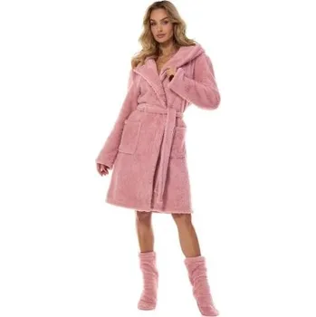 Dámské ponožky Měkké teplé ponožky LaL 2407 Funny Starorůžová 36-38