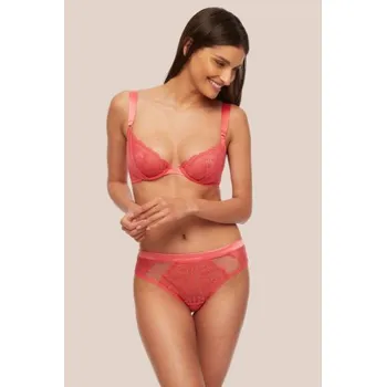 Podprsenka Nevyztužená podprsenka Kinga SC-849 Tropical Candy III Korálová 70A