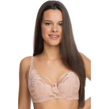 Podprsenka Polovyztužená podprsenka Gaia 1134 Keto Starorůžová 65H
