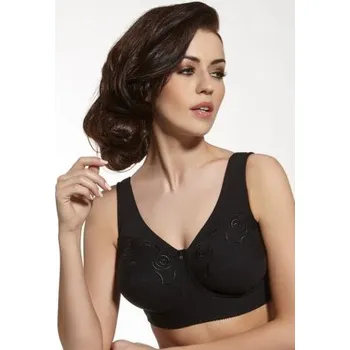 Podprsenka Nevyztužená podprsenka Viki 581 Černá 85H