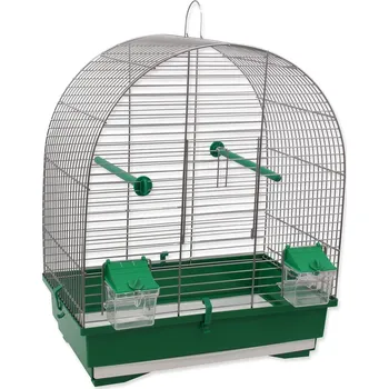 Klec Bird Jewel KS8 40x25,5x47,5cm šedá a zelená