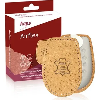 Vložka do bot Ortopedické kožené podpatky do bot Airflex 41-43