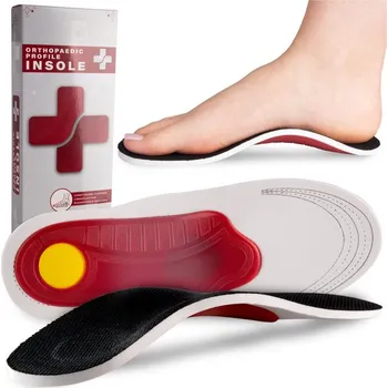Vložka do bot FOOT PRO Ortopedické vložky do bot pro ploché nohy Flat Feet velikost EU (40-45)