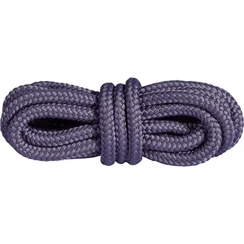 Tkaničky do bot Hrubé kulaté šedé pevné tkaničky do turistických bot 180 cm